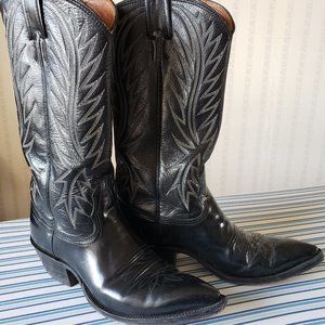 Tony Lama black boots - women's 7B